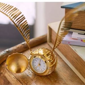 Harry Potter PB Teen Golden Snitch Clock NEW